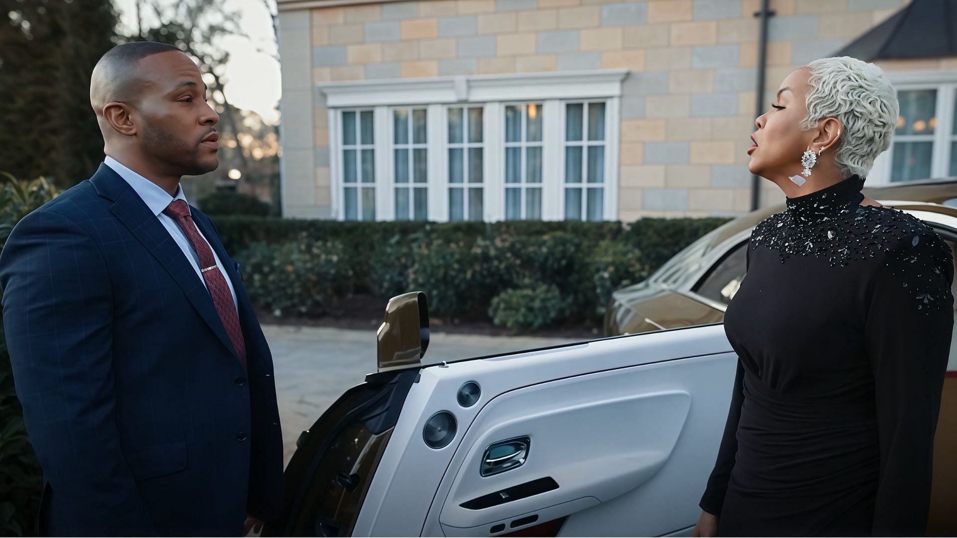 Rasheda finally confronts Pastor Jeff regarding the neglect (image via BET+)